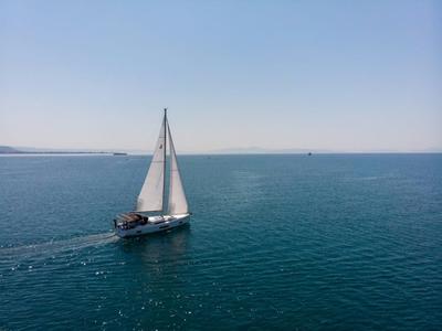Layla, a Beneteau Oceanis 46.1 sailboat at Volos Municipality, Greece