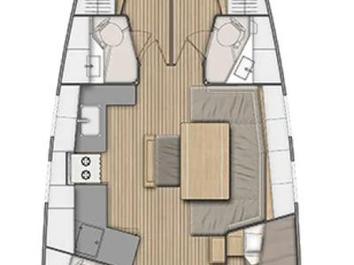 Layla, a Beneteau Oceanis 46.1 sailboat at Volos Municipality, Greece