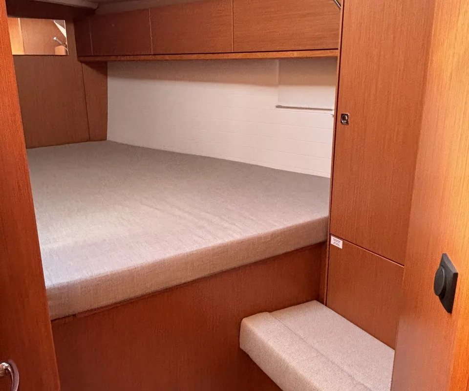 Cabin on Emma, a Bavaria Cruiser 46 sailboat at Grad Pula, Croatia