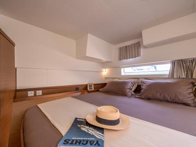 Cabin on Jasmine I, a Lagoon 42 catamaran at Grad Trogir, Croatia