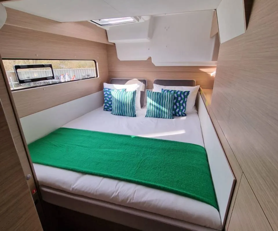 Head on Doudou, a Lagoon 38 catamaran at Le Gosier, France