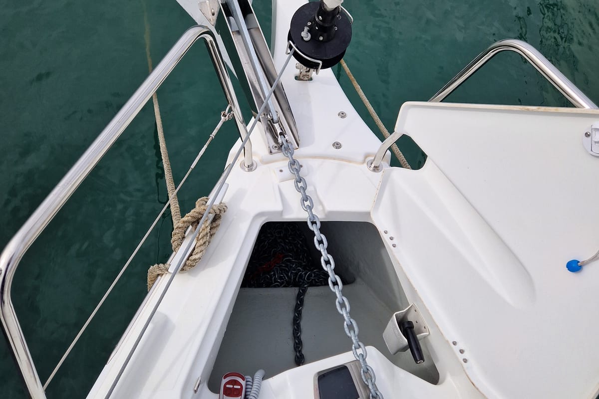 Navicela, a Beneteau Oceanis 34.1 sailboat at Općina Medulin, Croatia