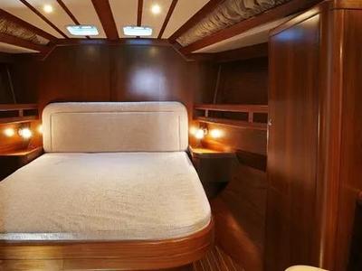 Cabin on Parte II, a Ocean Star 51.2 sailboat at Athens, Greece