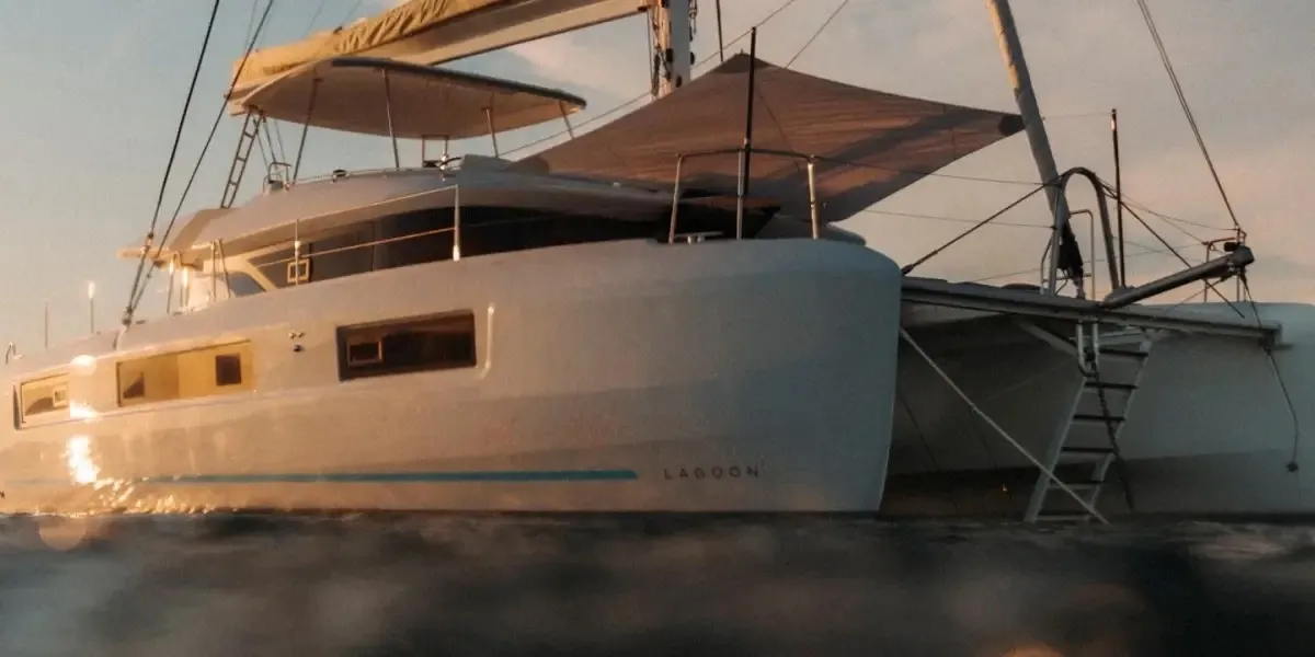 Elysium, a Lagoon Lagoon 51 catamaran at Seget Donji, Croatia