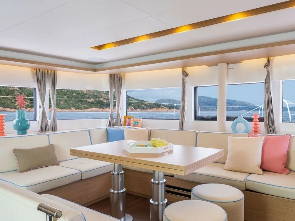 Elysium, a Lagoon Lagoon 51 catamaran at Seget Donji, Croatia