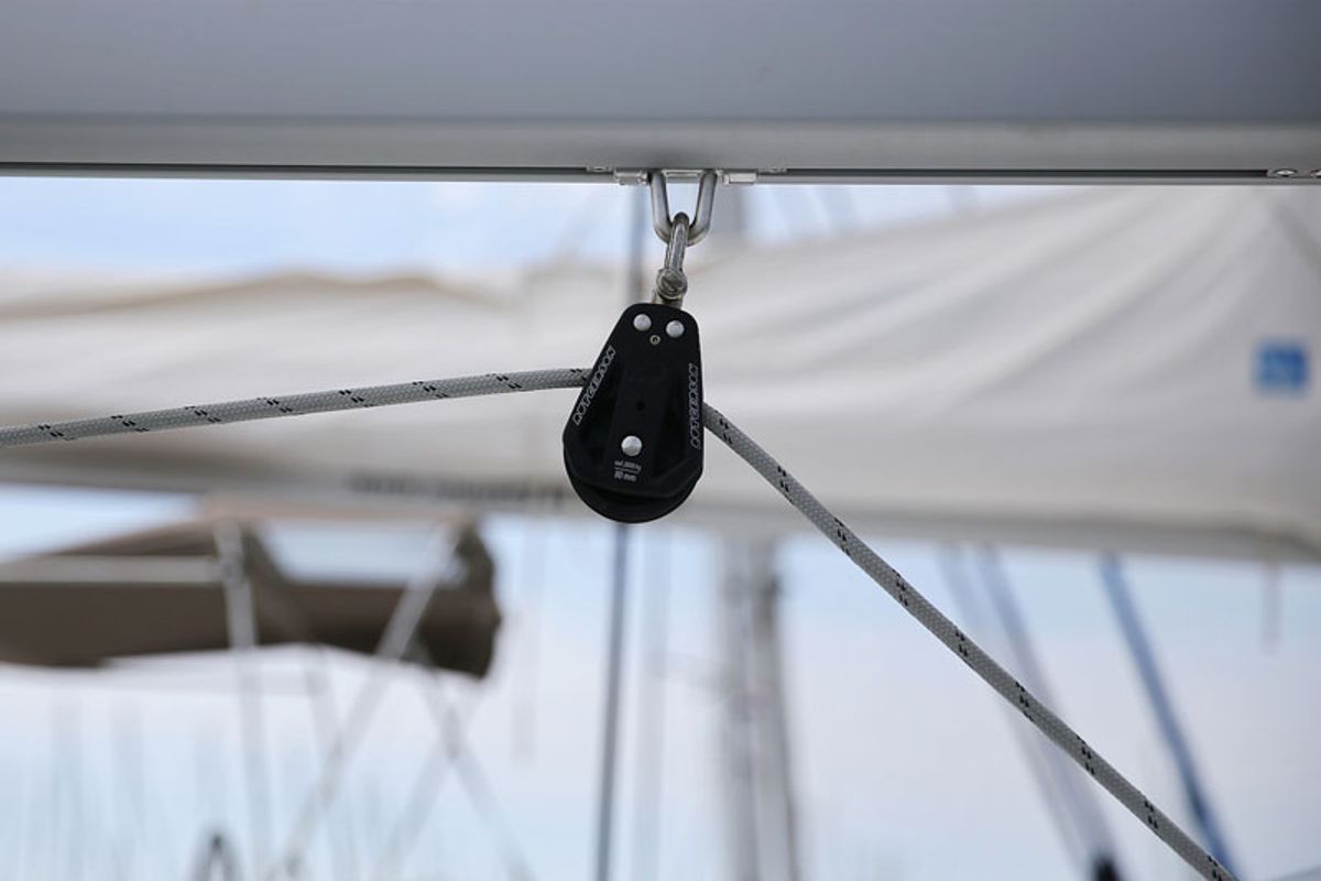 San Clemente, a Beneteau Oceanis 48 sailboat at Općina Sukošan, Croatia