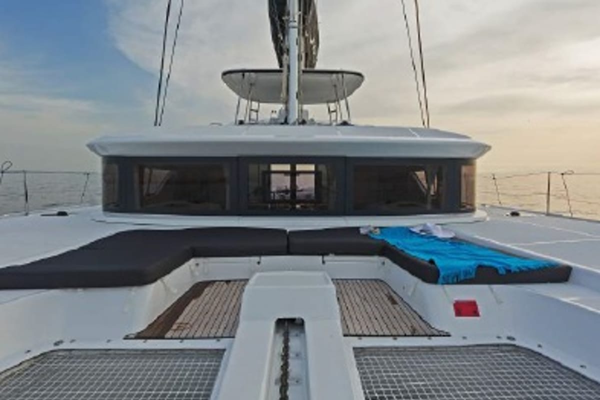 Aqua Star, a Lagoon 50 catamaran at Municipal Unit of Lefkada, Greece