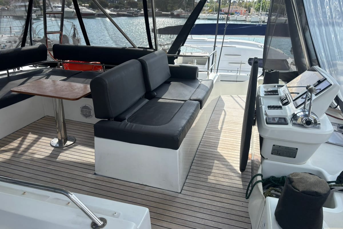 Aqua Star, a Lagoon 50 catamaran at Municipal Unit of Lefkada, Greece