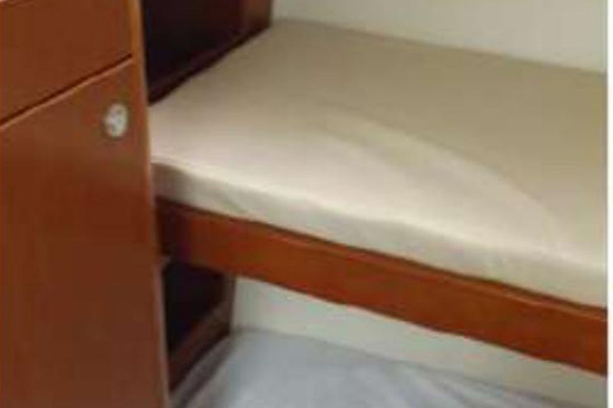 Cabin on In Compliance, a Beneteau Oceanis 50 Family sailboat at Kalkara, Malta