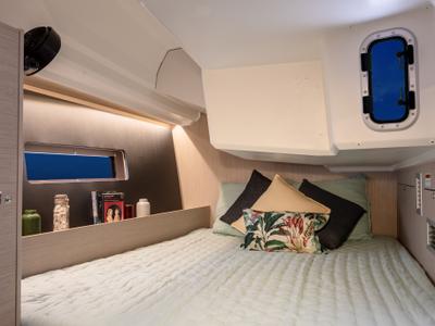 Cabin on Sunsail 42 Premium, a Beneteau Oceanis 40.1 sailboat at Road Town, British Virgin Islands