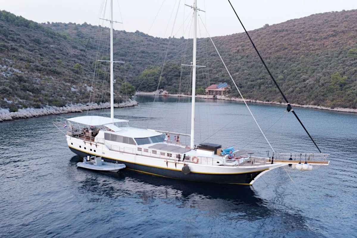 Exterior view of Nautilus, a Unknown Nautilus yacht at Split, Croatia