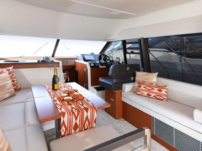 Salon of My Love II, a Prestige 42 Fly motorboat at Llucmajor, Spain