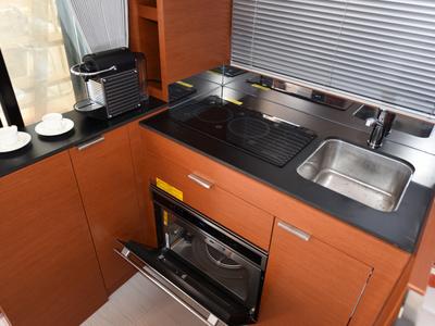 Galley of My Love II, a Prestige 42 Fly motorboat at Llucmajor, Spain