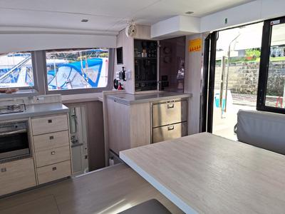 Bellambriana, a Leopard 40 catamaran at Tonnarella, Italy