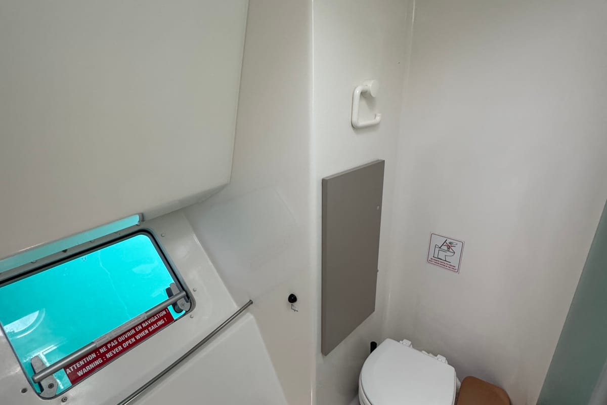 Head on Artemis K, a Fountaine Pajot Belize 43 - 4 + 2 cab. catamaran at Municipal Unit of Lefkada, Greece