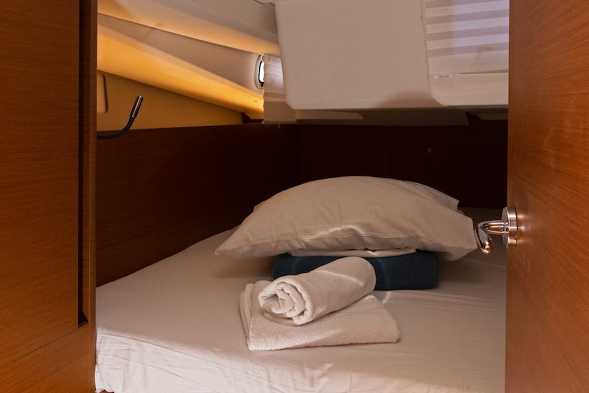 Sun Kiss, a Jeanneau Sun Odyssey 440 sailboat at Split, Croatia
