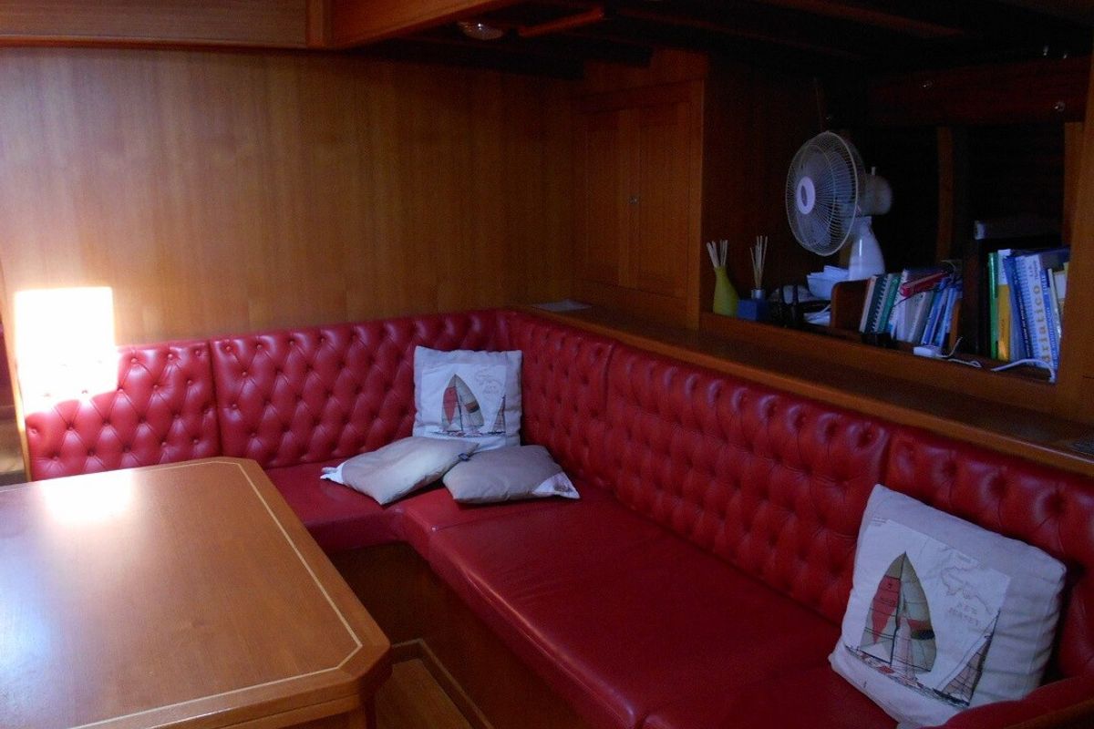 Clan II, a Gulet Carlini Sciarelli 62.5 sailboat at Syracuse, Italy