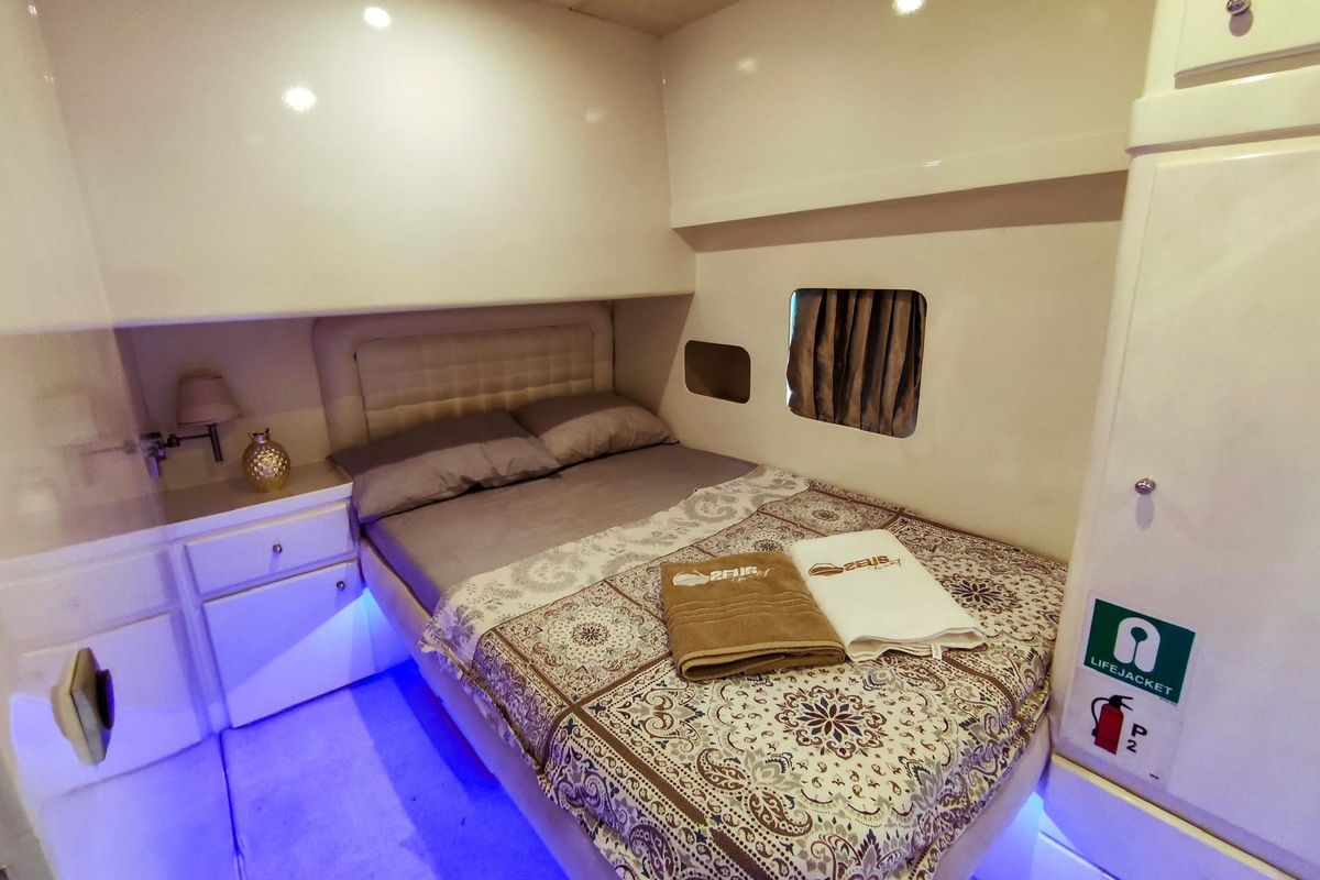 Cabin on ZEUS, a Gulet Custom built 183 yacht at Bodrum, Turkey