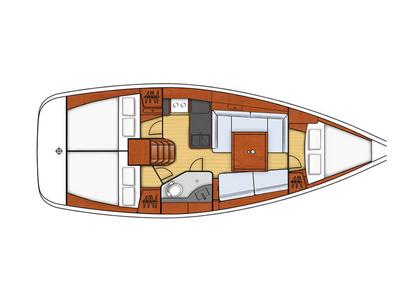 MAMMA, a Beneteau Oceanis 34 sailboat at Municipal Unit of Pteleos, Greece