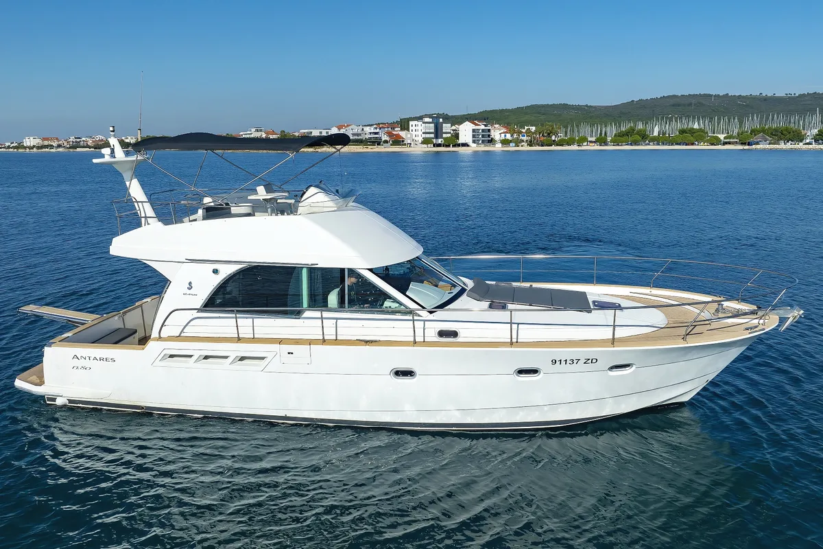Exterior view of KATANA, a Beneteau Antares 13,80 yacht at Općina Sukošan, Croatia