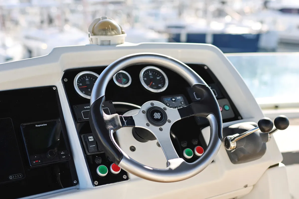 Exterior view of KATANA, a Beneteau Antares 13,80 yacht at Općina Sukošan, Croatia