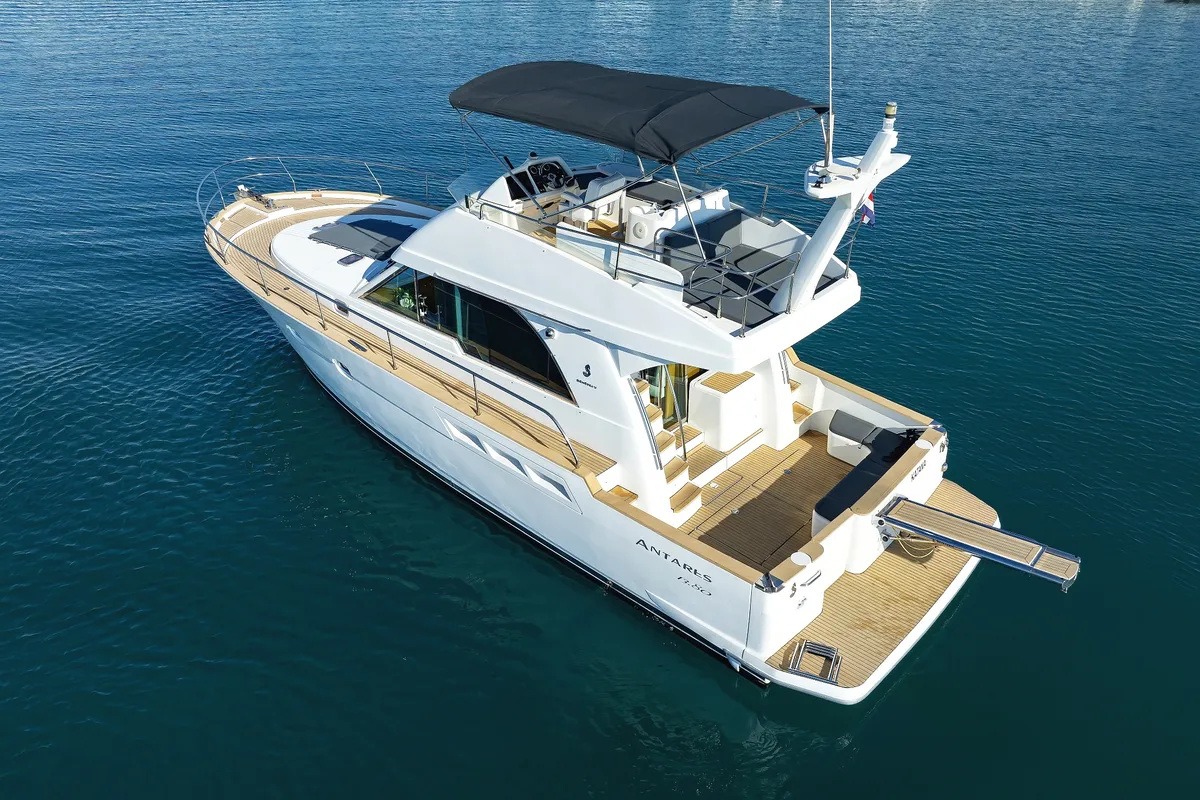 Exterior view of KATANA, a Beneteau Antares 13,80 yacht at Općina Sukošan, Croatia