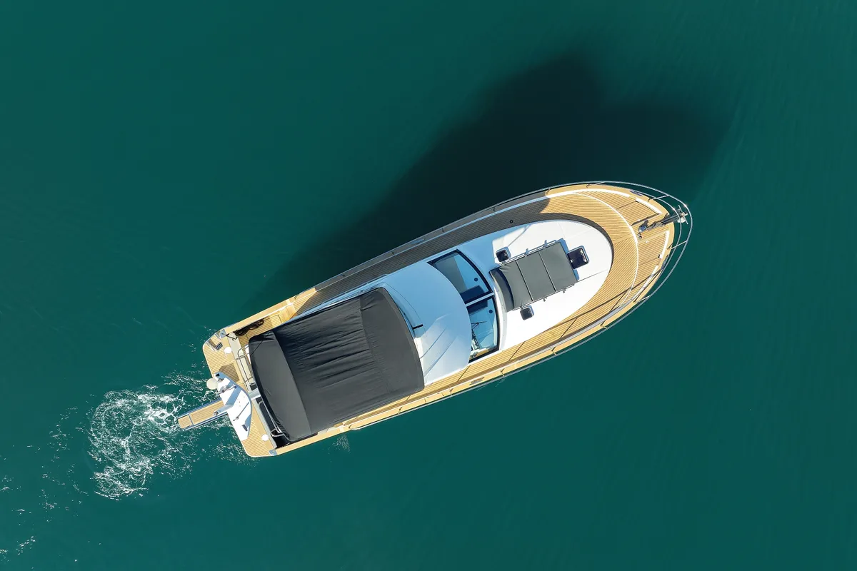 Exterior view of KATANA, a Beneteau Antares 13,80 yacht at Općina Sukošan, Croatia