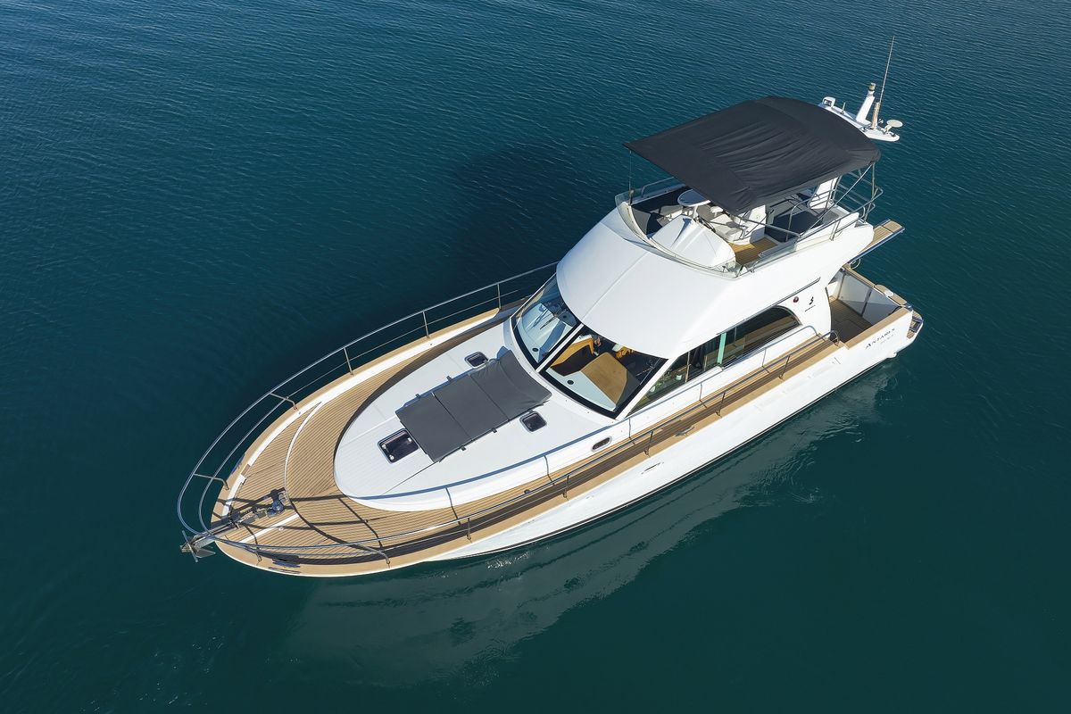 Exterior view of KATANA, a Beneteau Antares 13,80 yacht at Općina Sukošan, Croatia