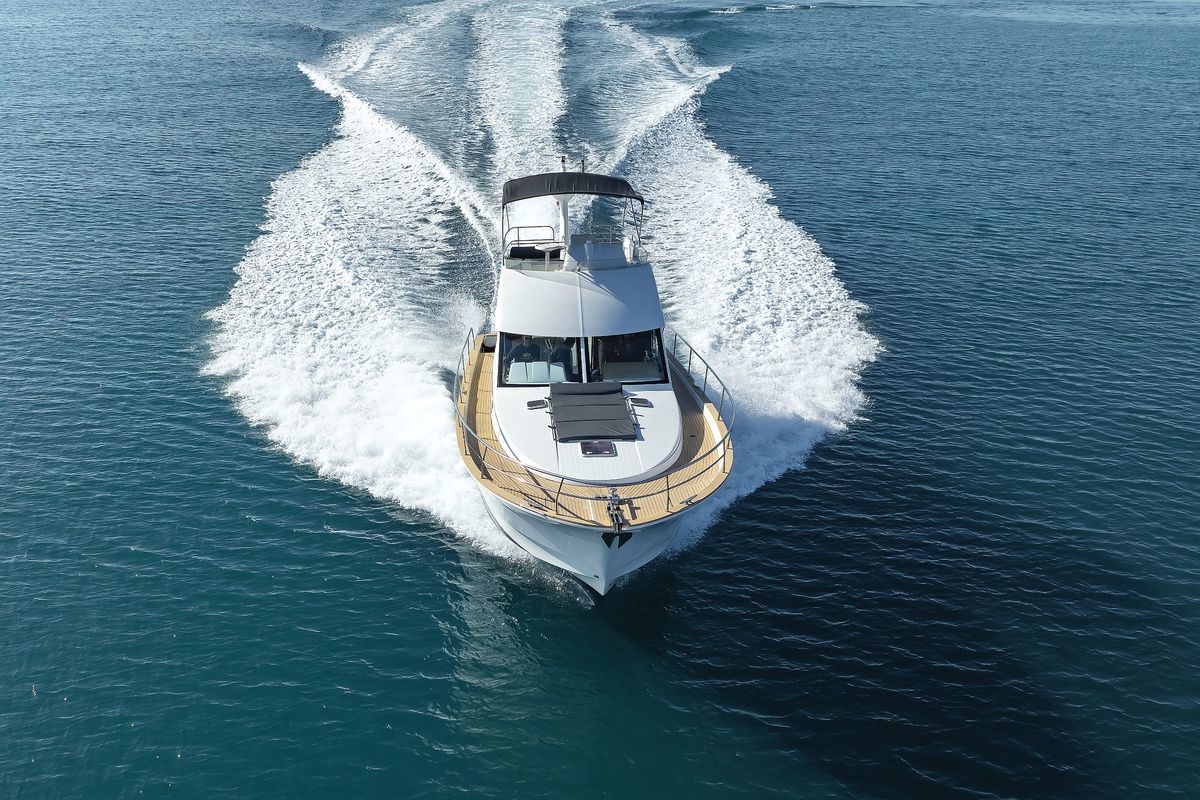 Deck of KATANA, a Beneteau Antares 13,80 yacht at Općina Sukošan, Croatia