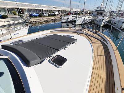 Deck of KATANA, a Beneteau Antares 13,80 yacht at Općina Sukošan, Croatia