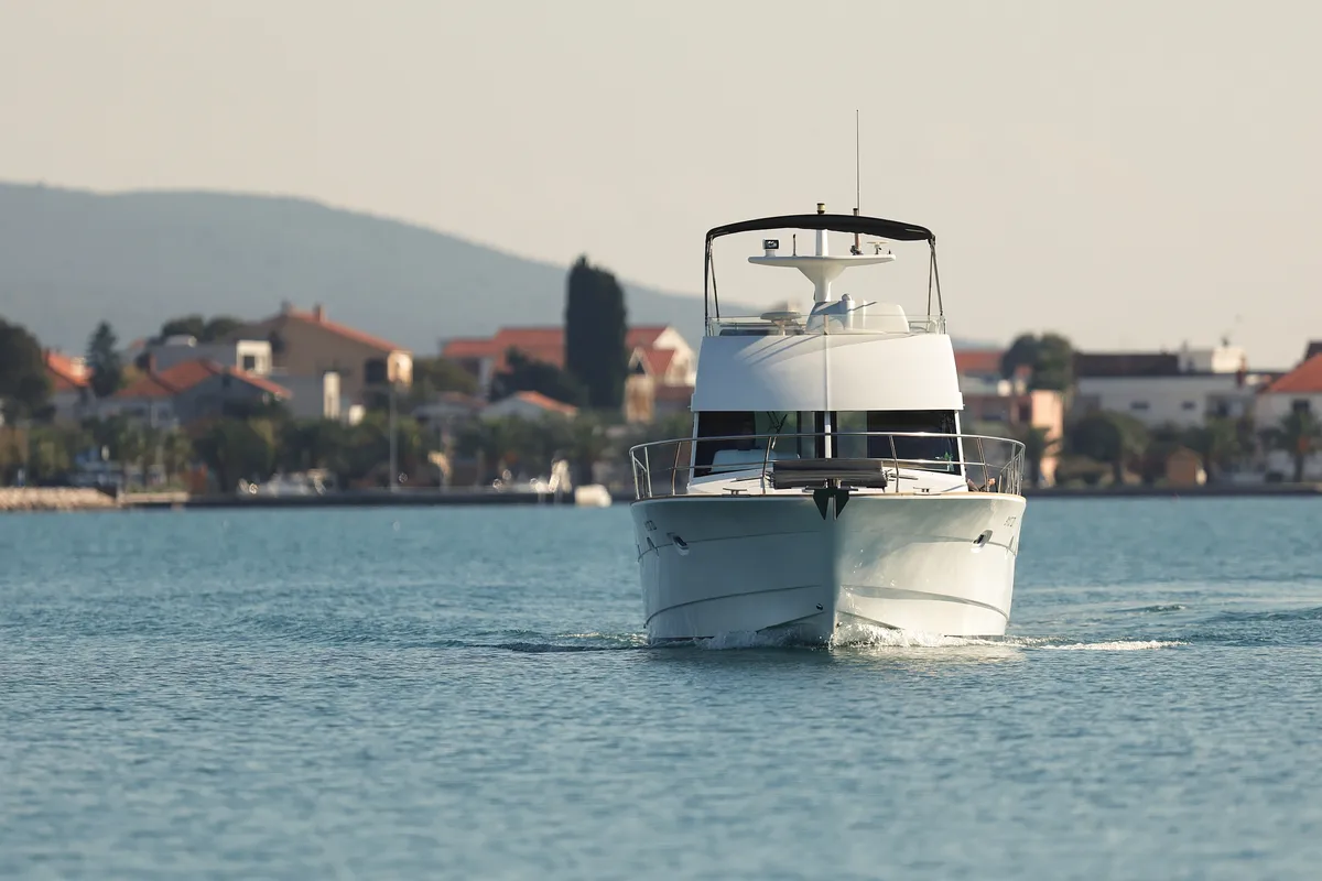 Exterior view of KATANA, a Beneteau Antares 13,80 yacht at Općina Sukošan, Croatia