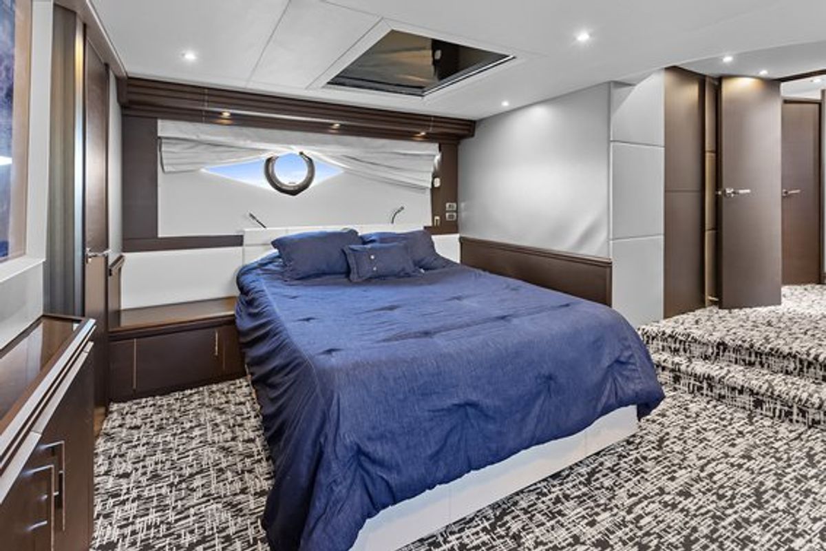 Cabin on After Parr T, a Marquis Yachts Marquis 720 Flybridge yacht at Stock Island, United States