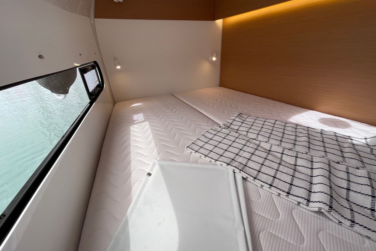 Cabin on Saona, a Excess 11 catamaran at Ibiza, Spain
