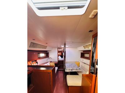 Salon of Vittoria, a Beneteau Oceanis 41 sailboat at La Spezia, Italy
