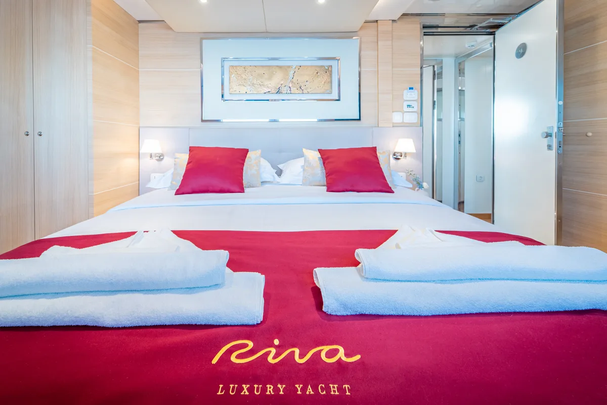 Cabin on Riva, a Gulet Motoryacht yacht at Split, Croatia