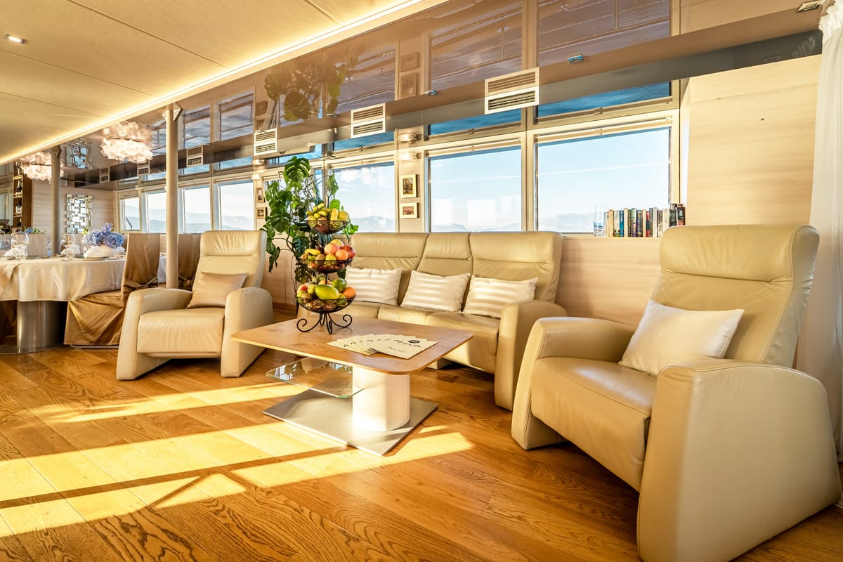 Riva, a Gulet Motoryacht yacht at Split, Croatia