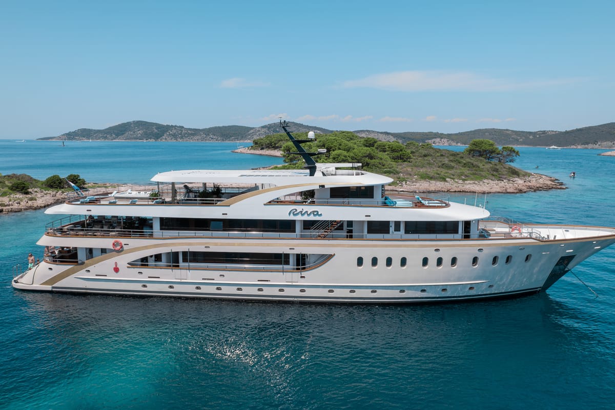 Riva, a Gulet Motoryacht yacht at Split, Croatia