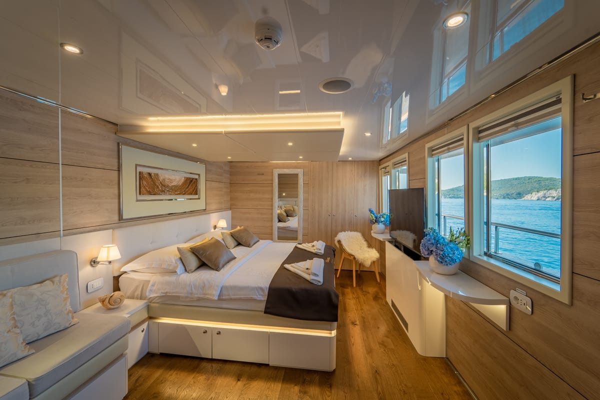 Riva, a Gulet Motoryacht yacht at Split, Croatia