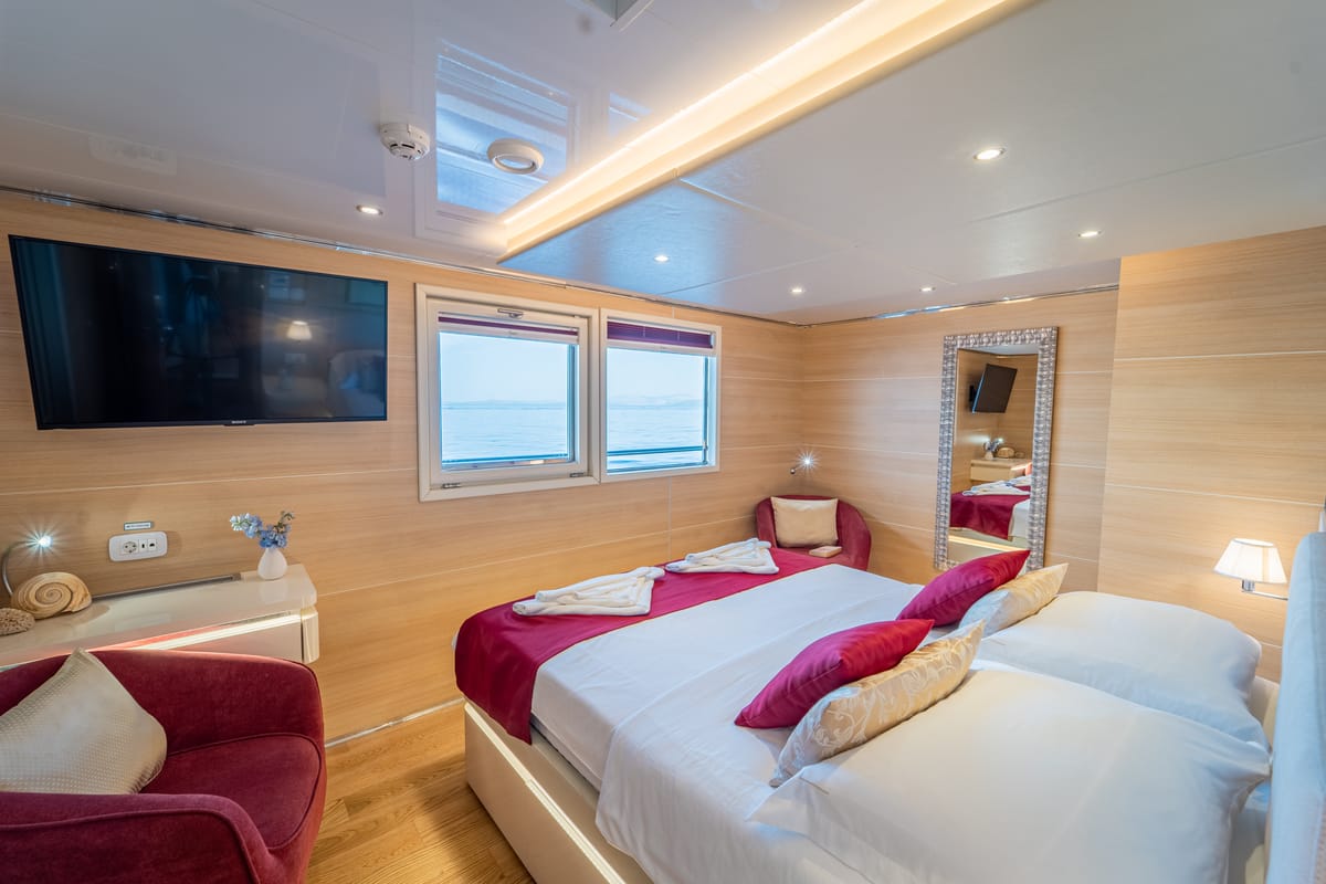 Riva, a Gulet Motoryacht yacht at Split, Croatia