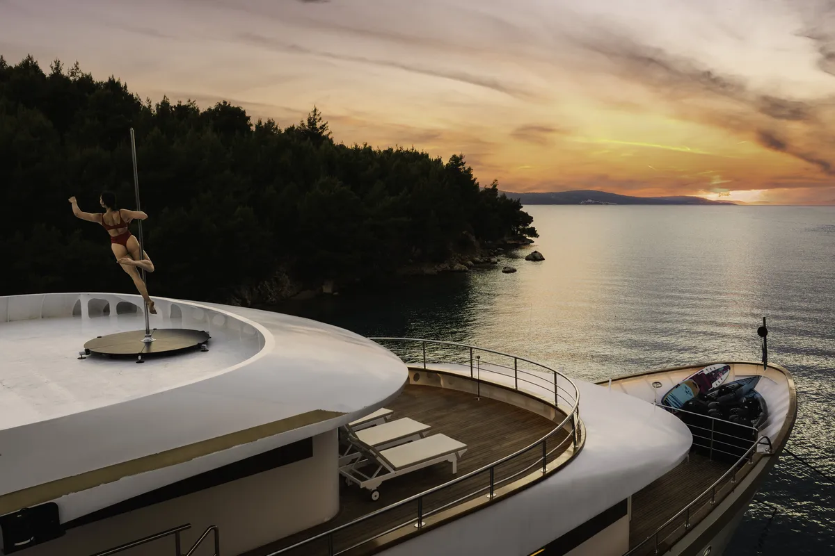 Riva, a Gulet Motoryacht yacht at Split, Croatia