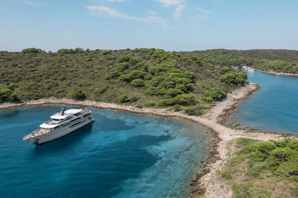 Exterior view of Riva, a Gulet Motoryacht yacht at Split, Croatia
