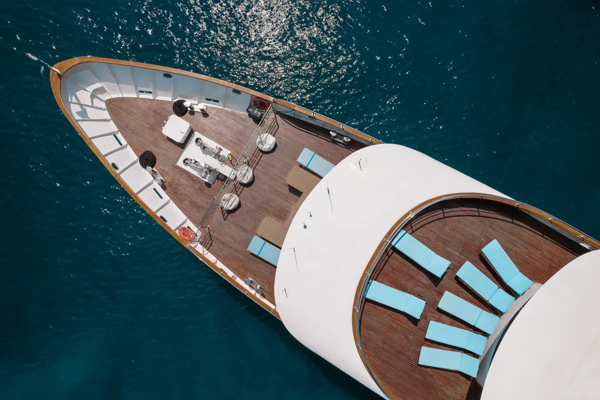 Exterior view of Riva, a Gulet Motoryacht yacht at Split, Croatia