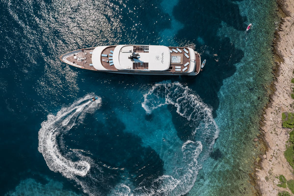 Riva, a Gulet Motoryacht yacht at Split, Croatia
