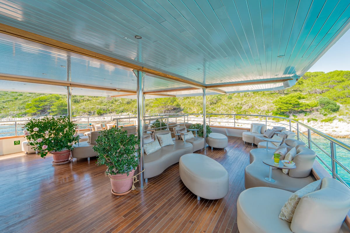 Riva, a Gulet Motoryacht yacht at Split, Croatia