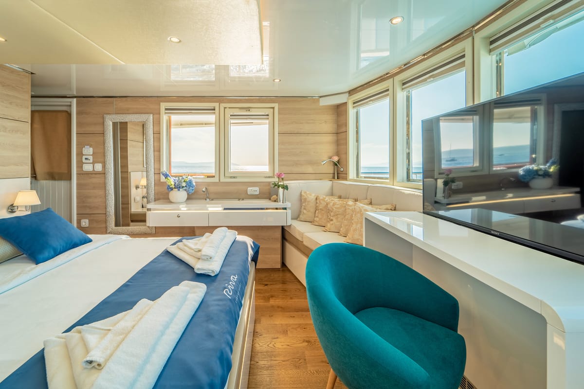 Riva, a Gulet Motoryacht yacht at Split, Croatia