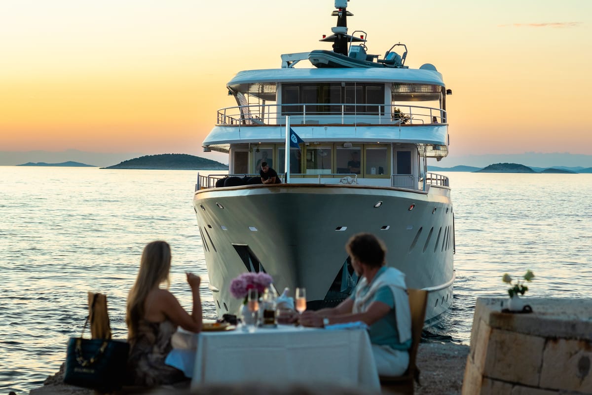 Riva, a Gulet Motoryacht yacht at Split, Croatia
