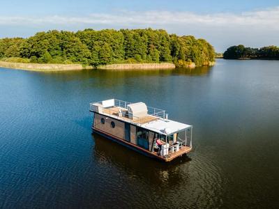 Liberty, a Woma D13 motorboat at Fürstenberg/Havel, Germany