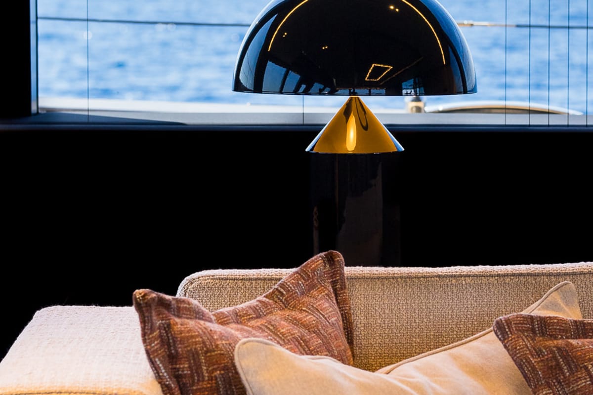 Salon of Amber One, a Sunreef Yachts Sunreef 70 Power catamaran at Grad Kaštela, Croatia