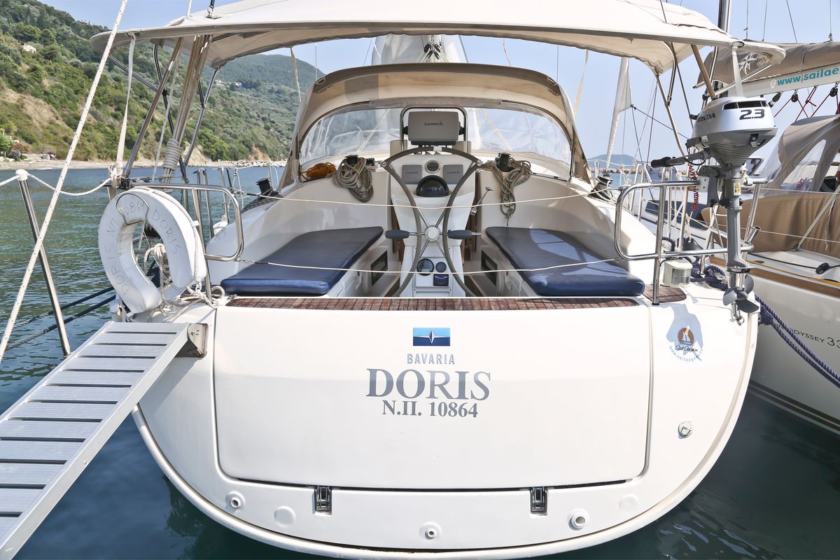 Cabin on Doris, a Bavaria Cruiser 36 sailboat at Volos Municipality, Greece