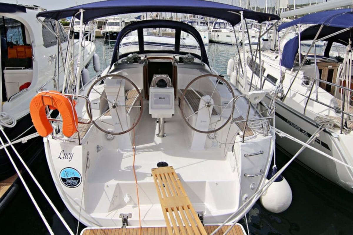 Lucy, a Bavaria Cruiser 34 sailboat at Općina Sukošan, Croatia